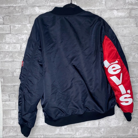 Levi oversized reversible bomber jacket - Picture 5 of 8